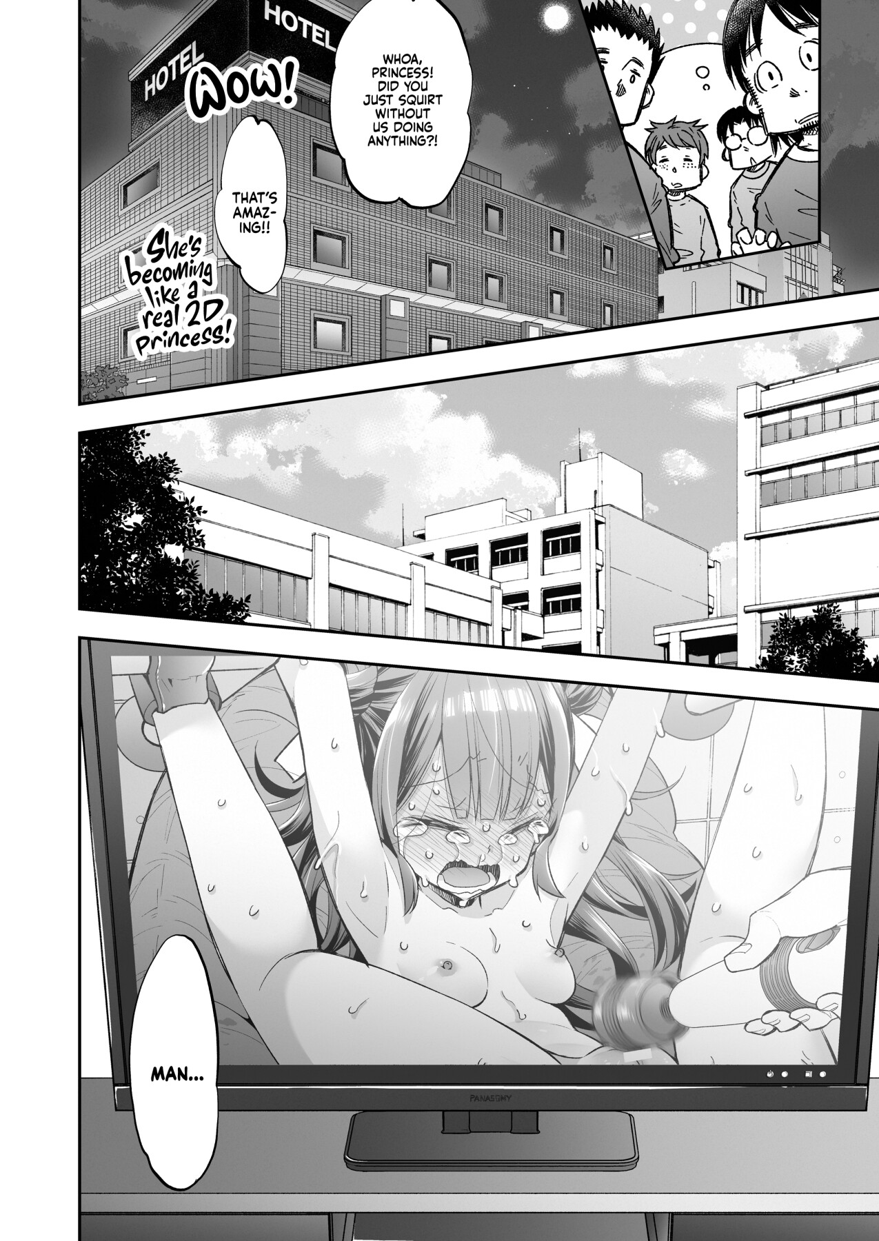 Hentai Manga Comic-The Orgasm Princess Can't Take Another Bite!-Read-98